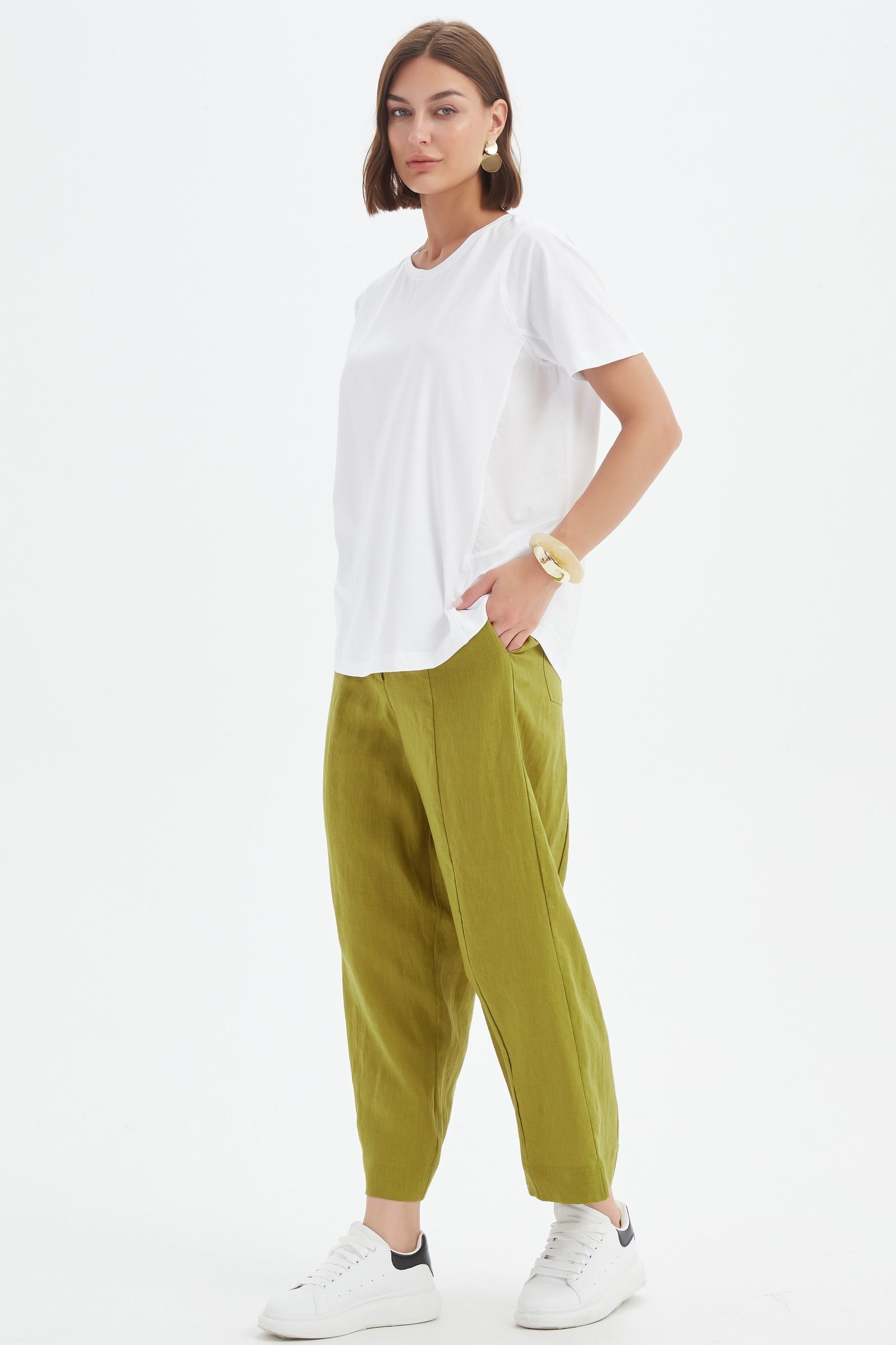 Raglan Back Combi Tee