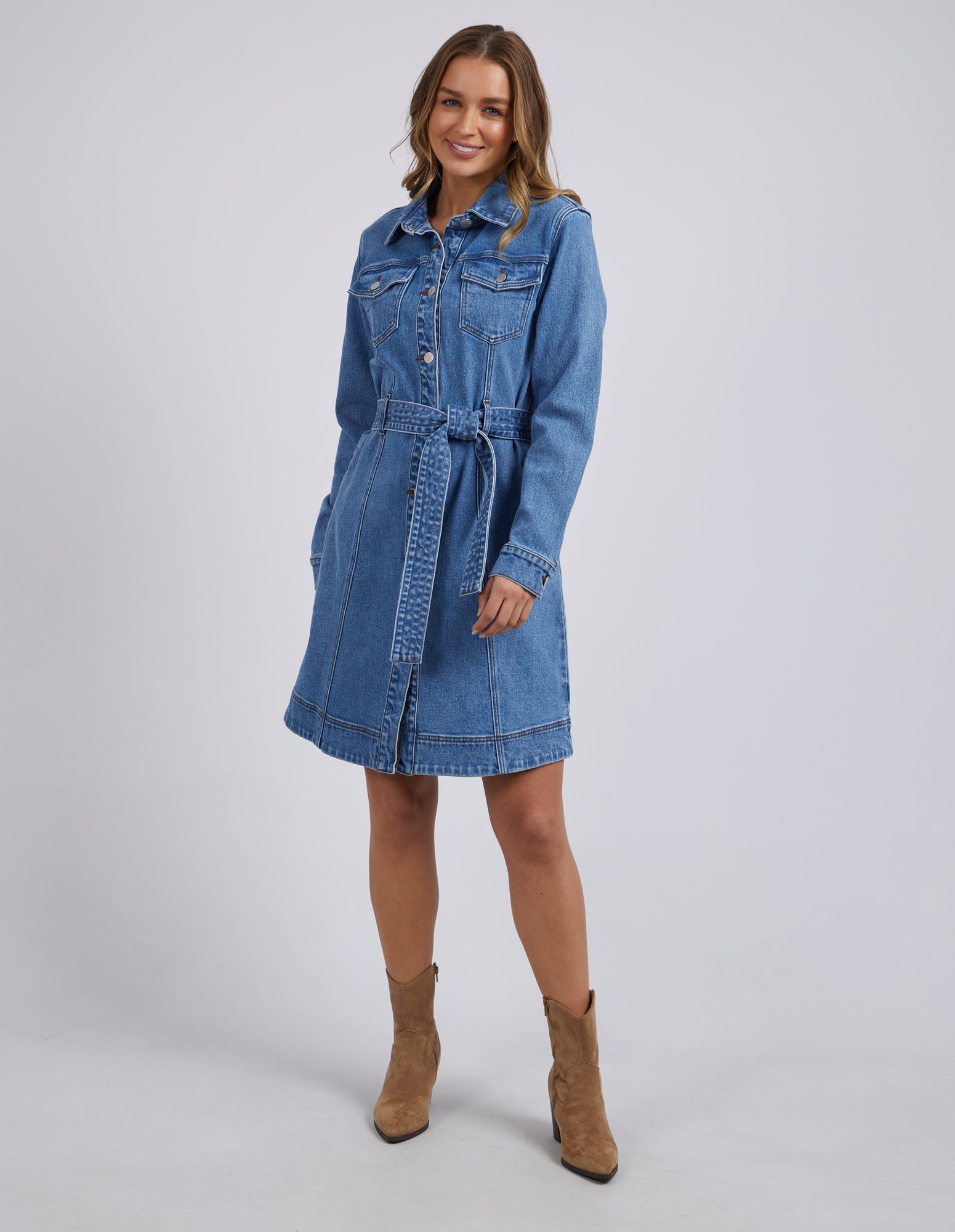 Riley Denim Dress