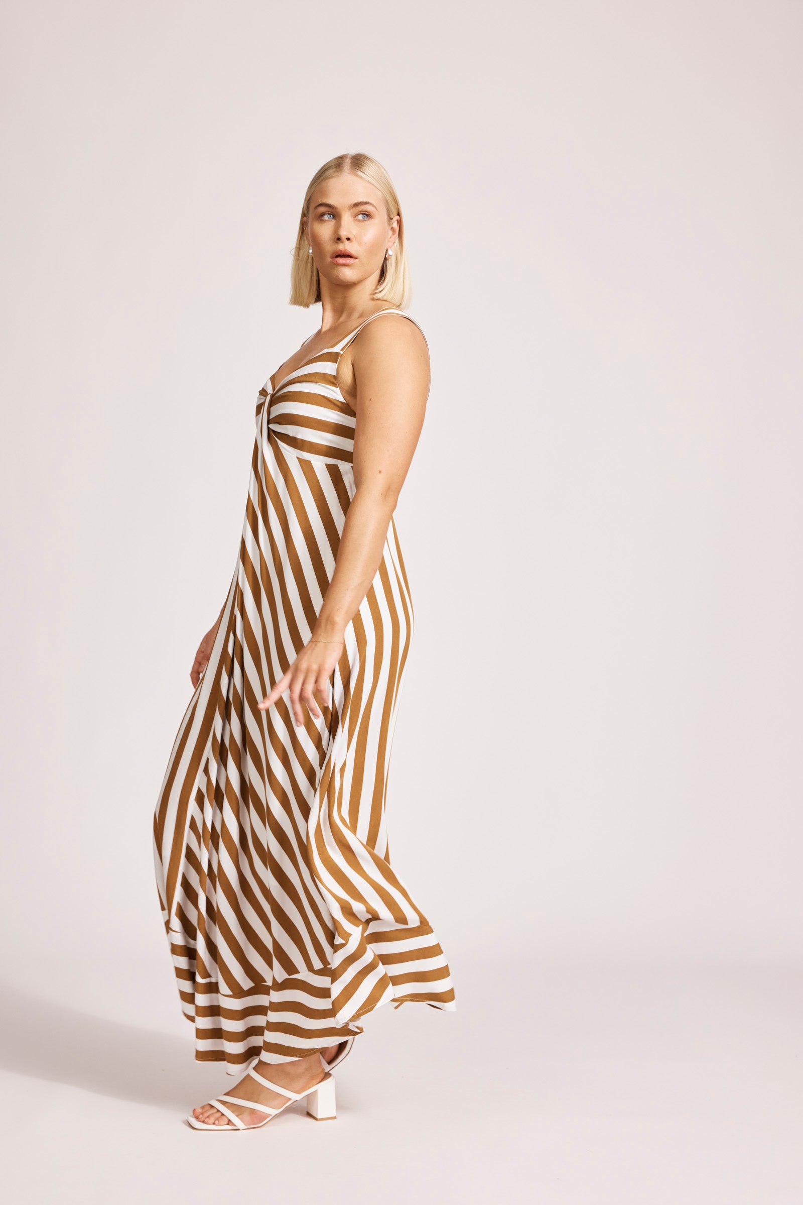 Treville Stripe Tank Maxi Dress
