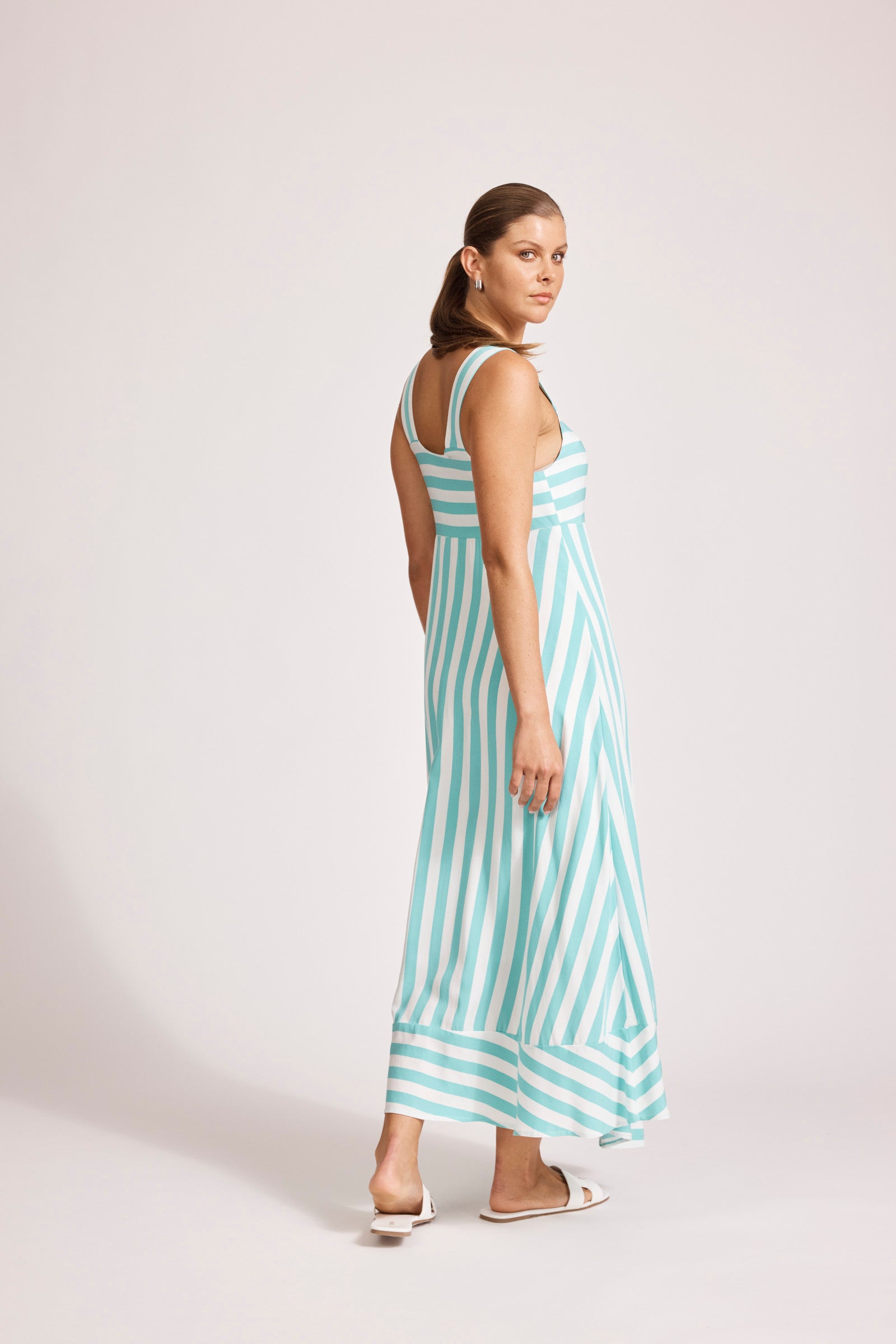 Treville Stripe Tank Maxi Dress