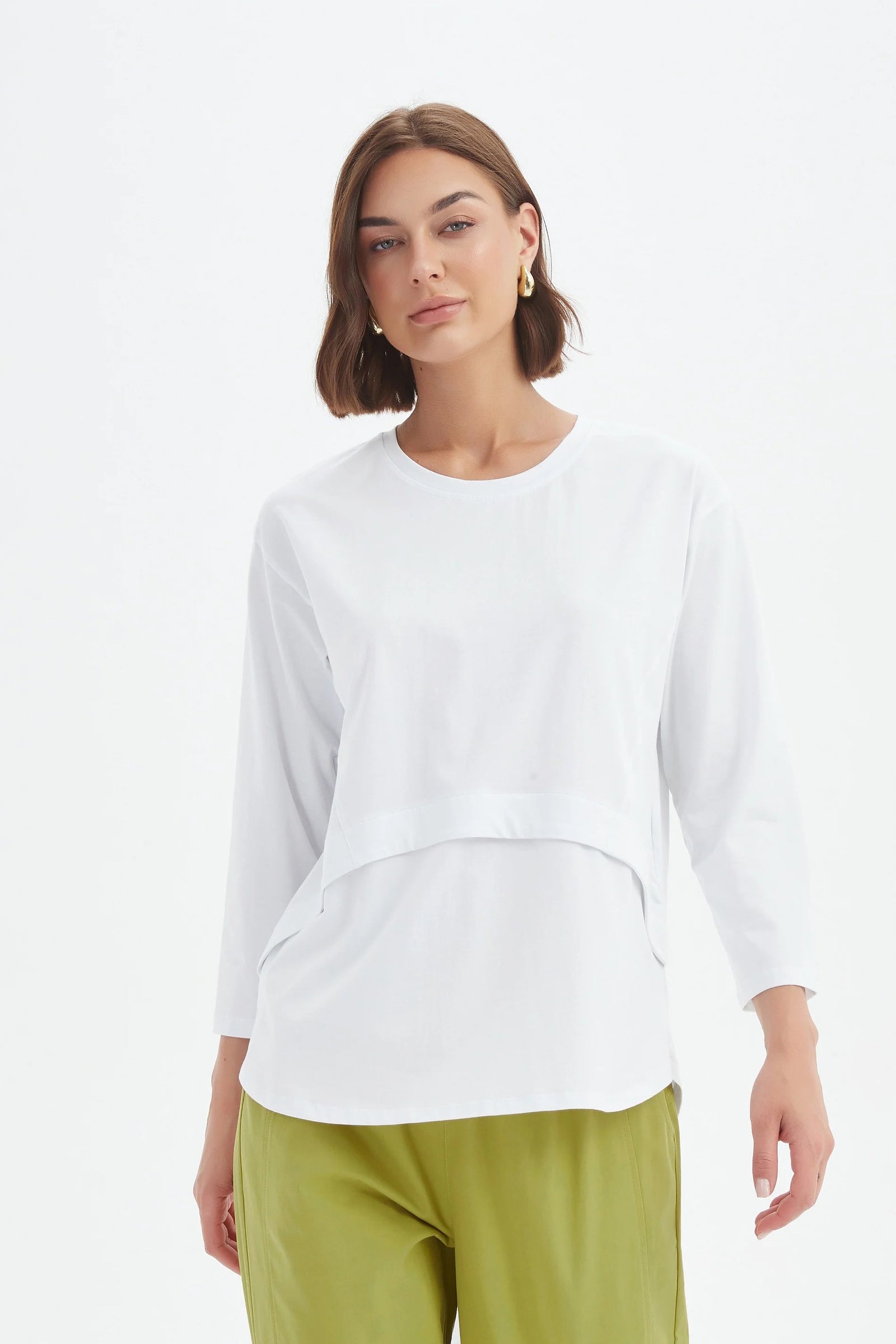 Curved Seam Top