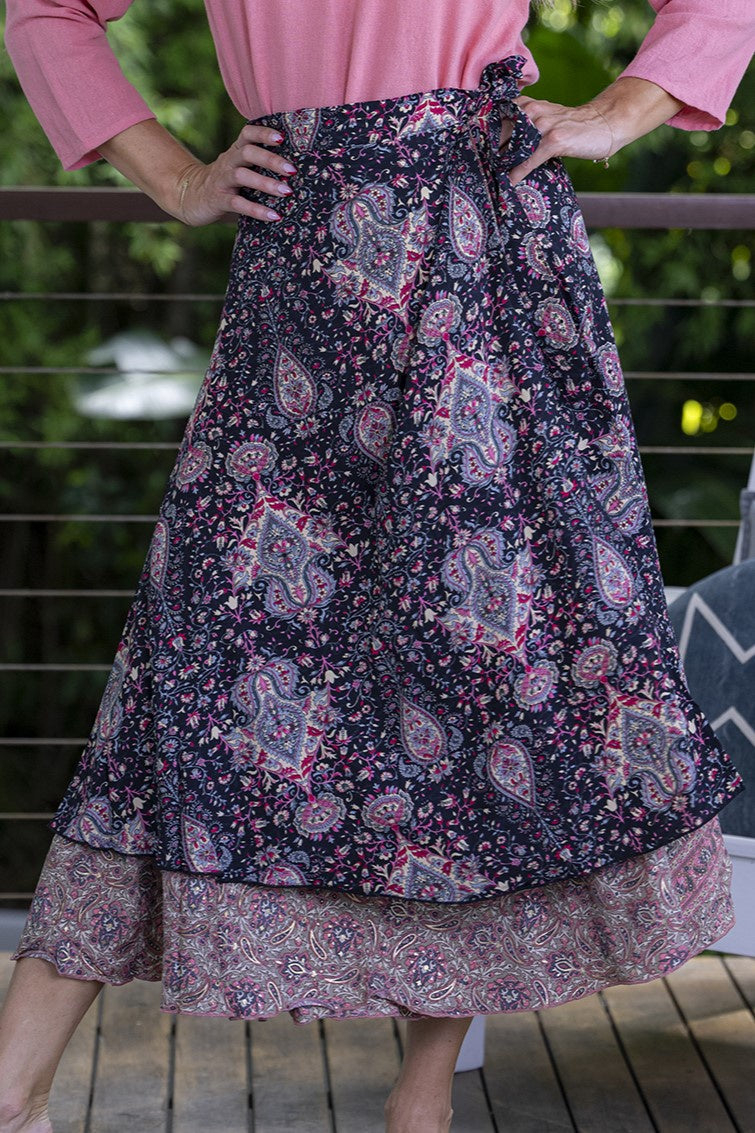 Allegra Wrap Skirt