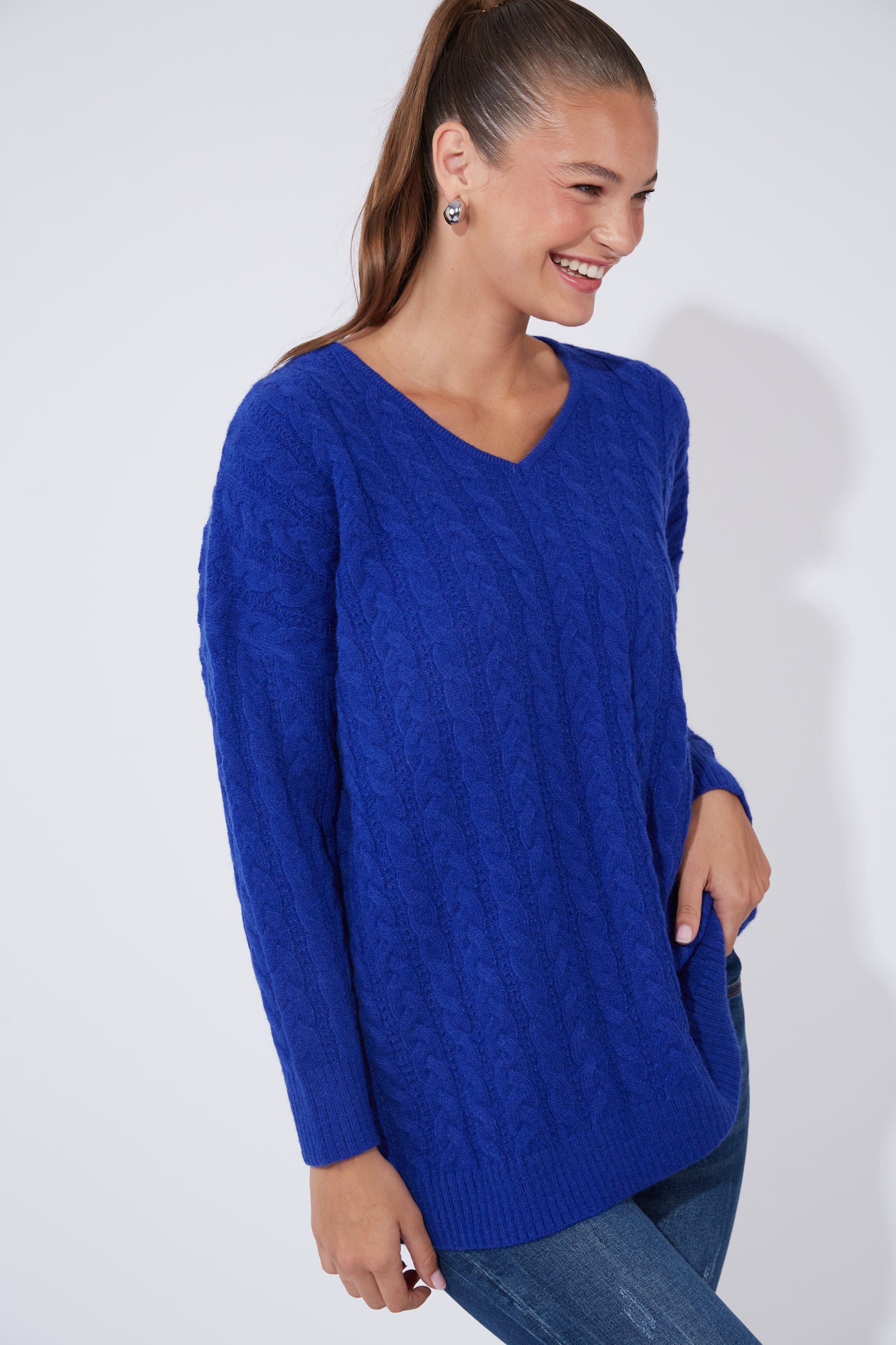 Cadiz Cable Knit Jumper