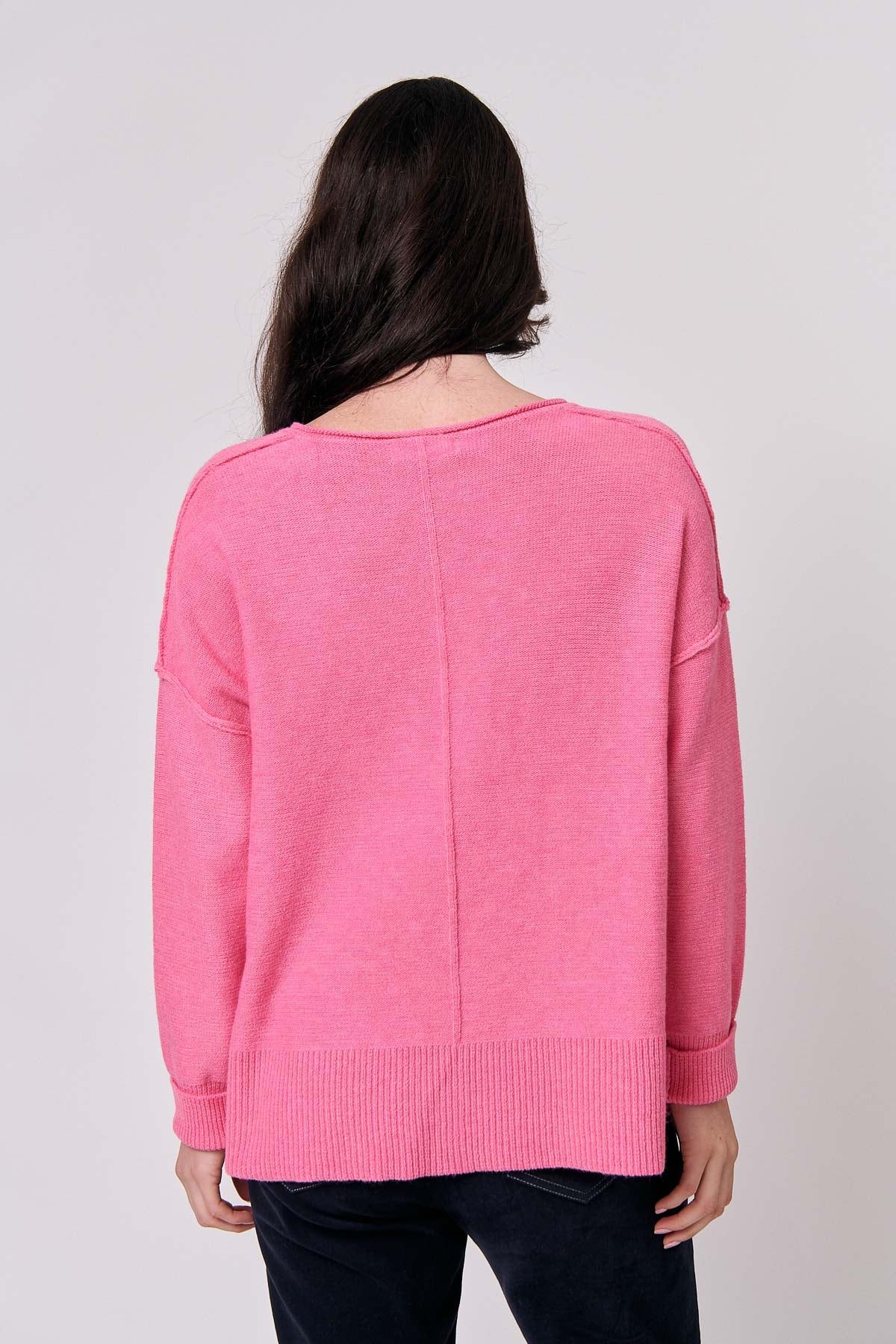 Classic Knit V-Neck Jumper