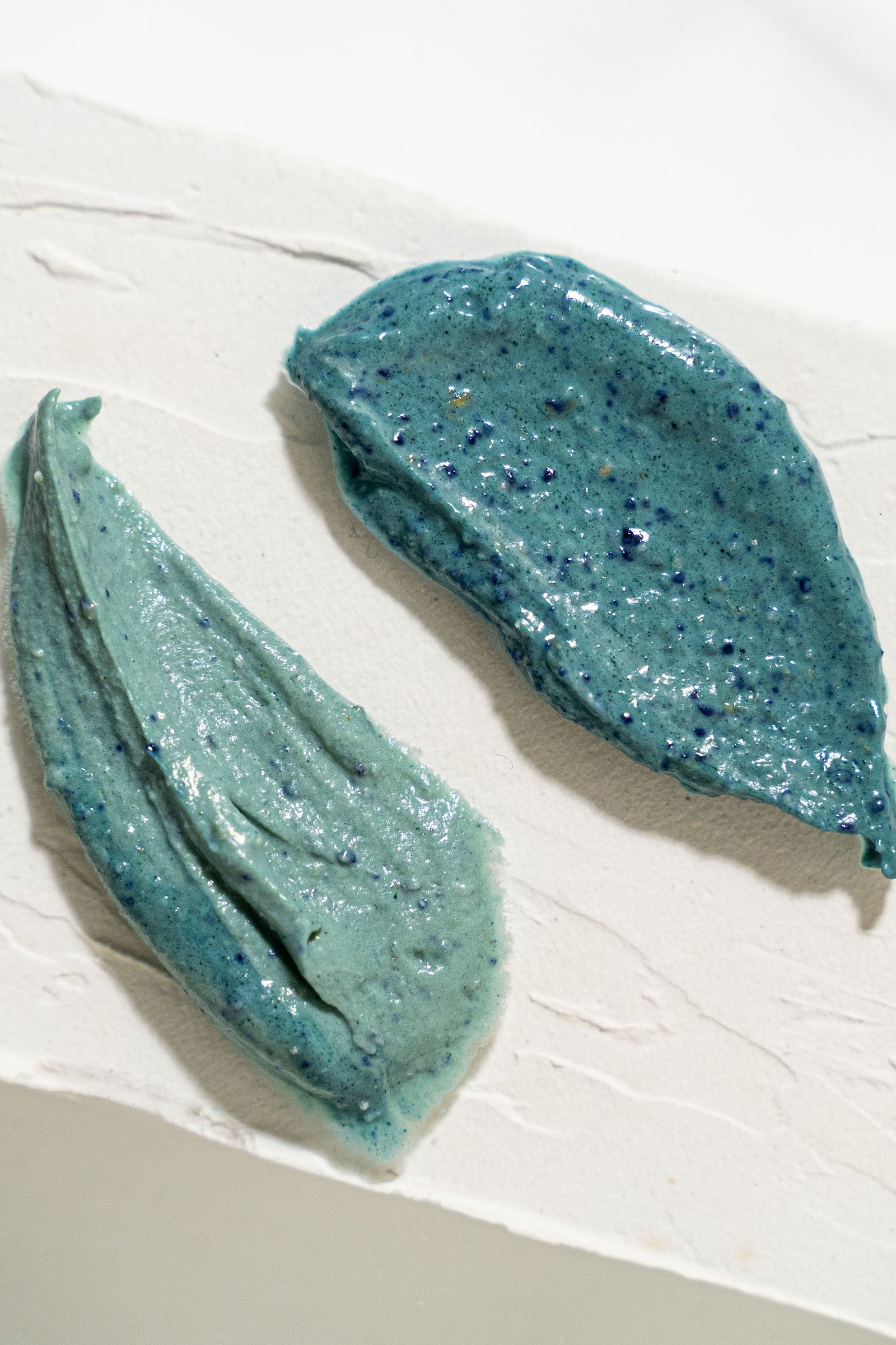 Wild Fields green smoothie facial masque and body scrub by Stray Willow.