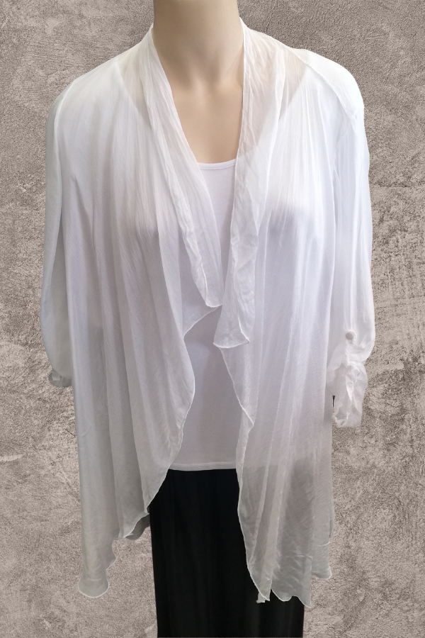 Jetsam Sheer Silk Jacket