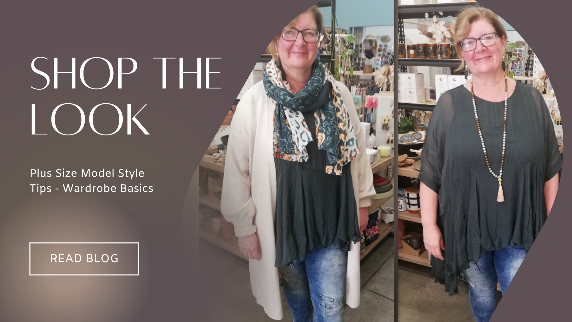 Shop the Look for Plus Size Models at Kindred Spirit Boutique and Gift