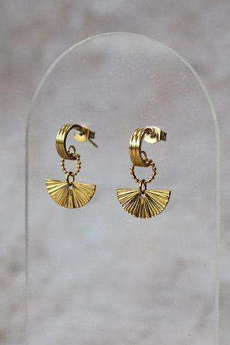 Vera Hoop Studs