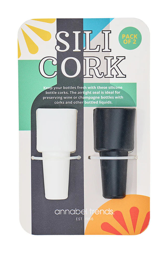 Silicork Wine Stopper 2 Pack