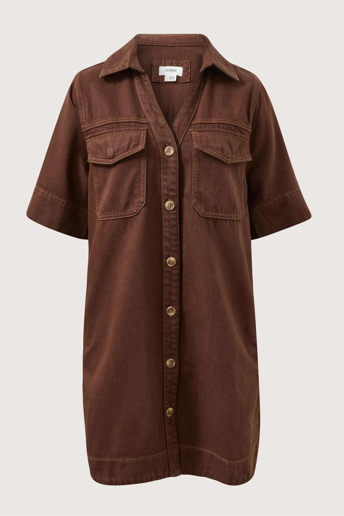 Bonnie Relaxed Shirt Dress