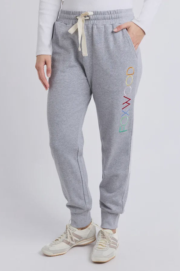 Simplified Confetti Track Pants