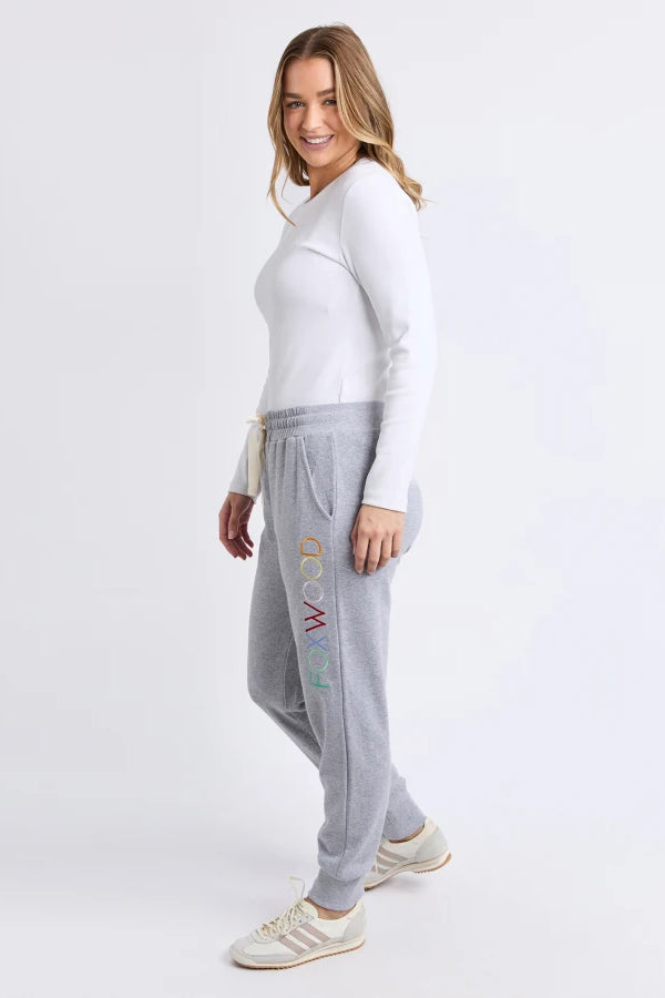 Simplified Confetti Track Pants