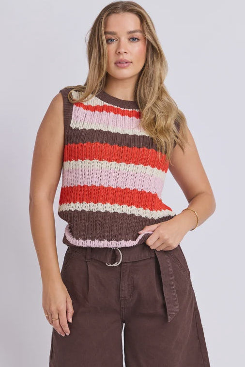 Haven Stripe Knit Top
