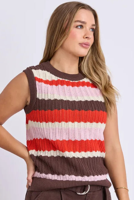 Haven Stripe Knit Top