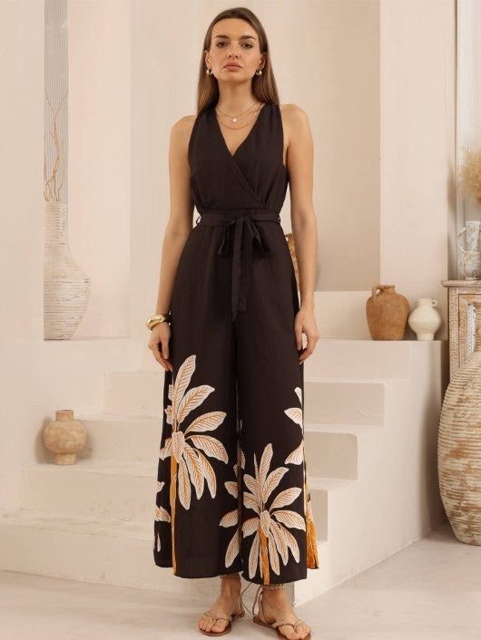 Multi Palm Jumpsuit