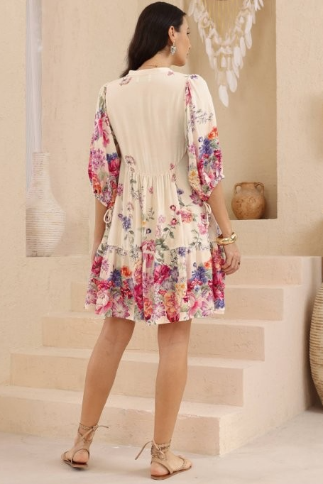 Kylie Floral Short Dress