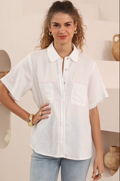 Stitch Detail Shirt