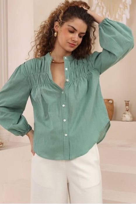 Sarah Buttoned Shirt