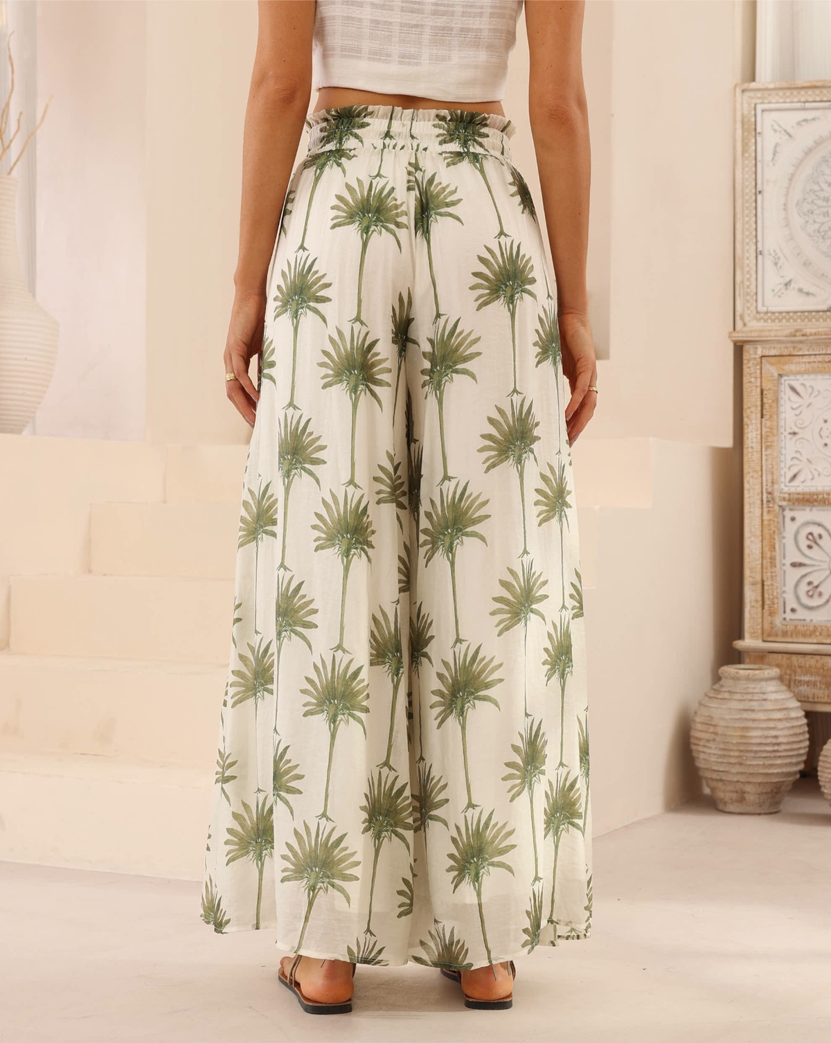 Palm Tree Full Pants
