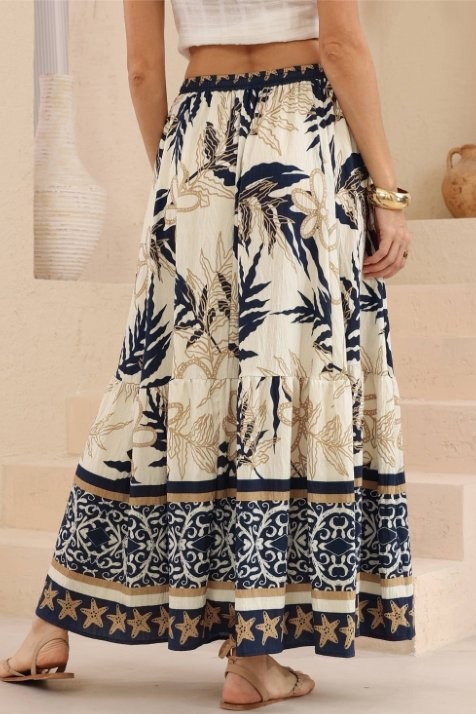 Bella Palm Skirt