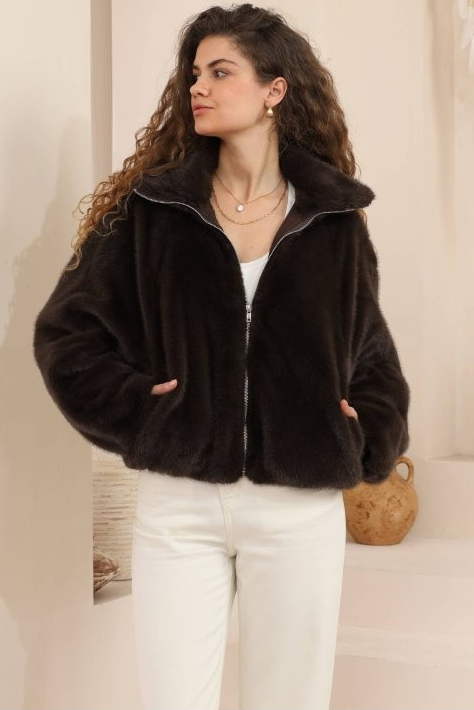 Jackie Fur Coat by Iris Maxi - Kindred Spirit Boutique - Kindred