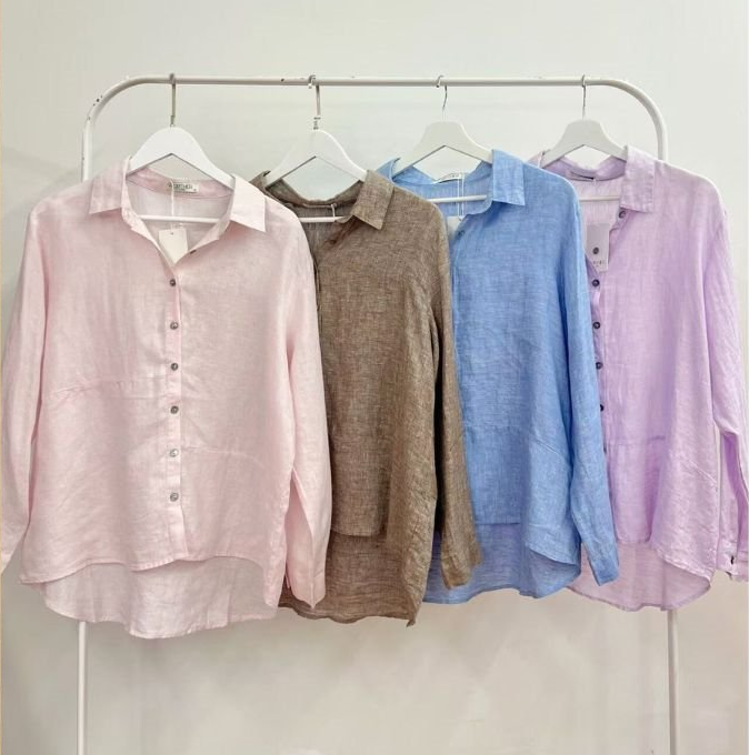 Textured Linen Shirt