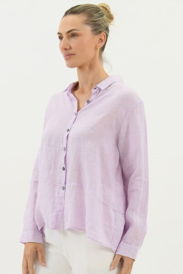 Textured Linen Shirt