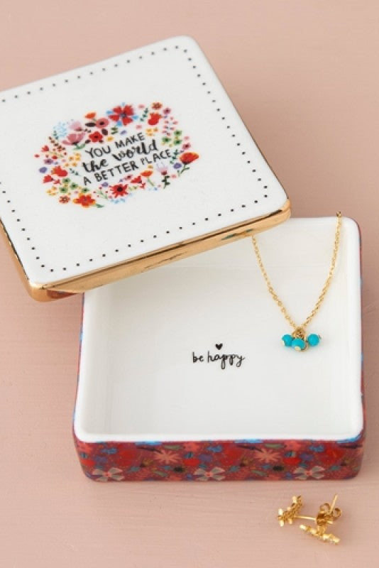 Ceramic Trinket Box