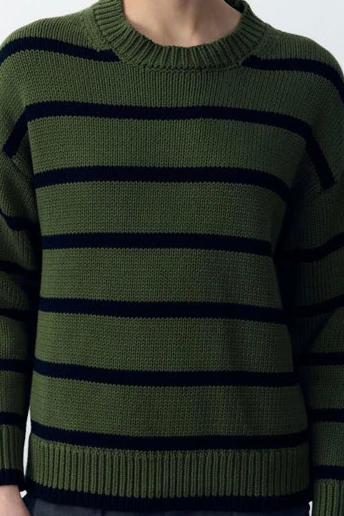 Lauren Stripe Knit Top