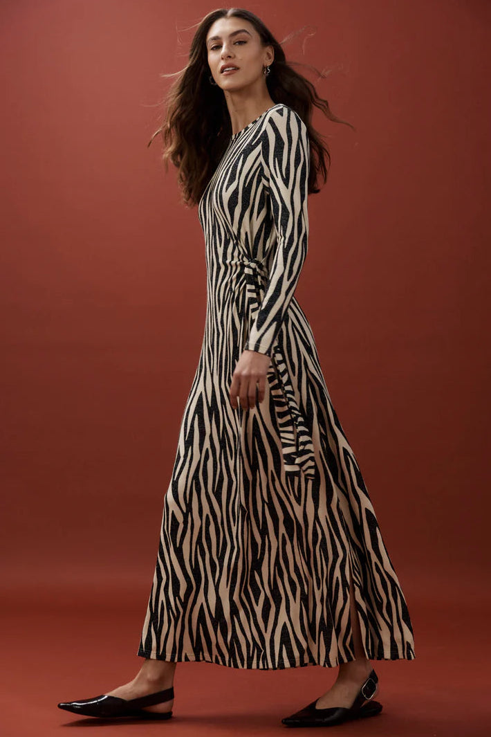Aria Tie Maxi Dress
