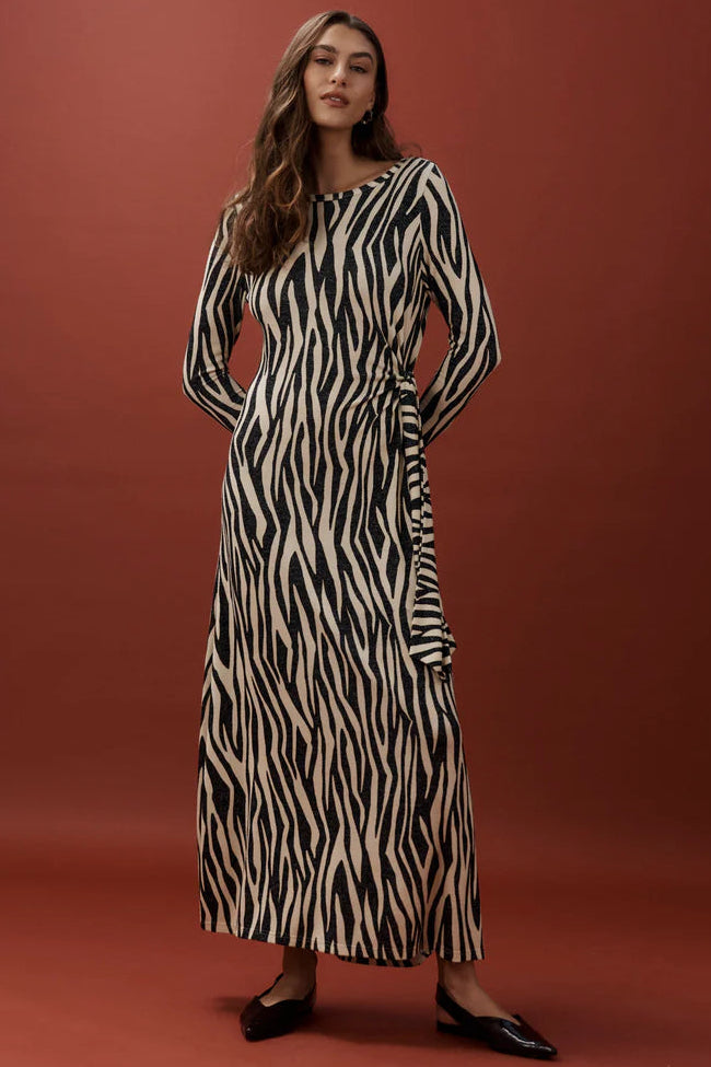 Aria Tie Maxi Dress