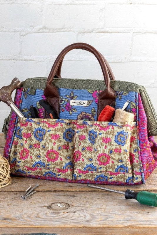 Zip Up Utility Tote Bag