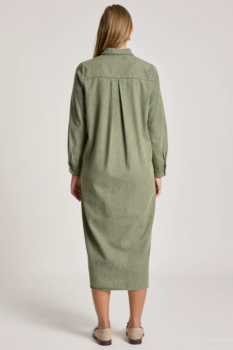 Bodhi Denim Shirt Dress