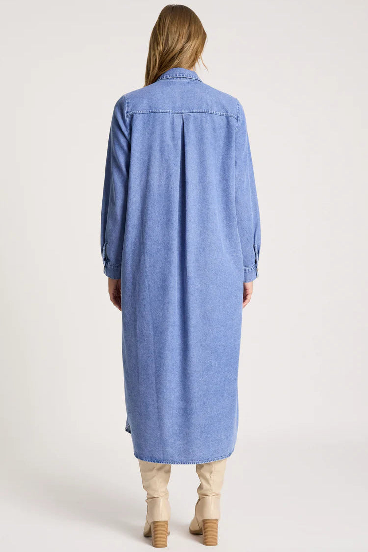 Bodhi Denim Shirt Dress