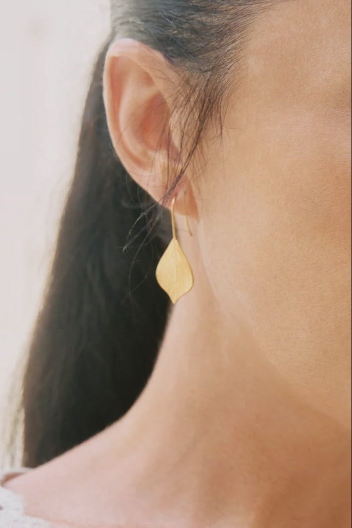 Drift Leaf Earrings