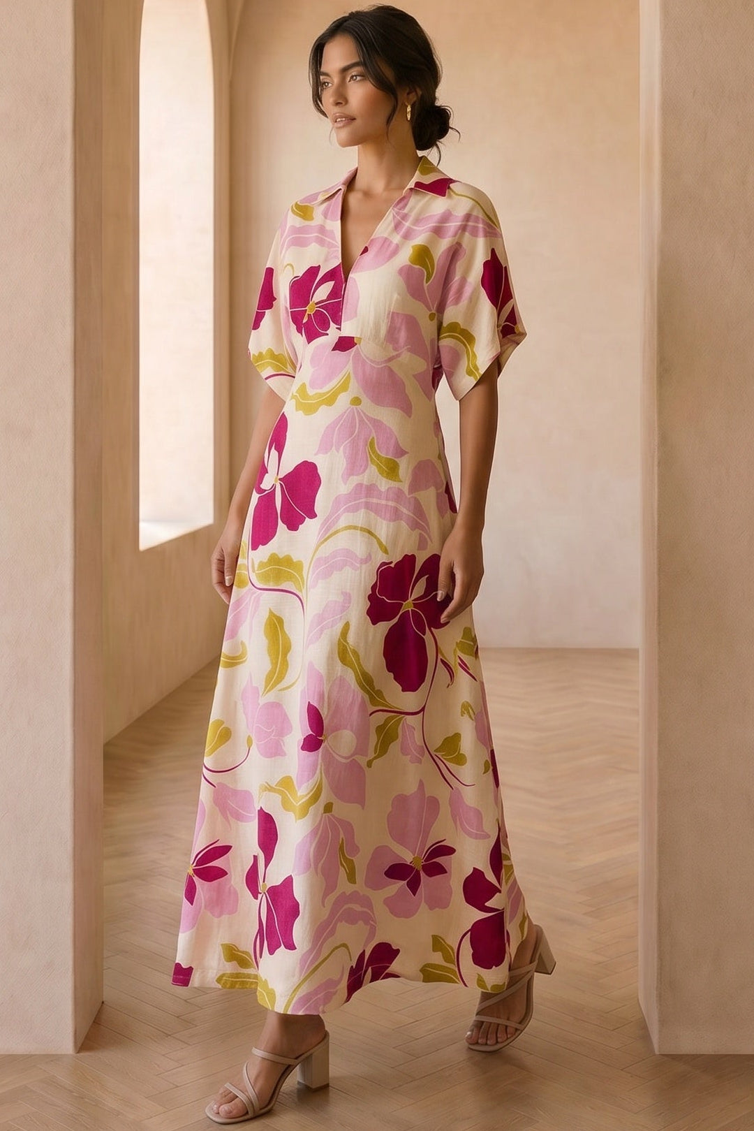 Spring In Bloom Maxi Dress