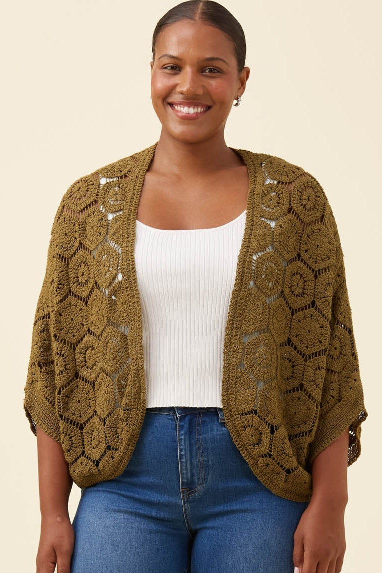 Maggie Crochet Cape