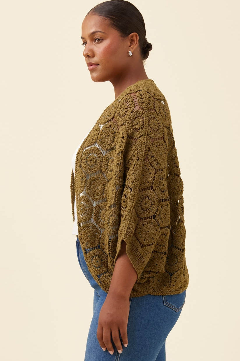 Maggie Crochet Cape