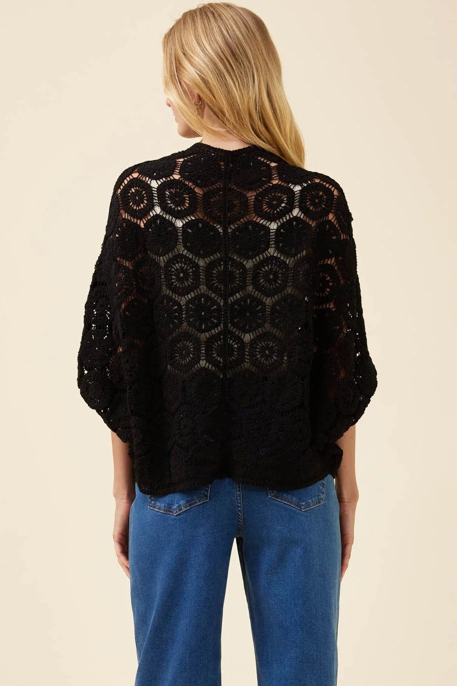 Maggie Crochet Cape