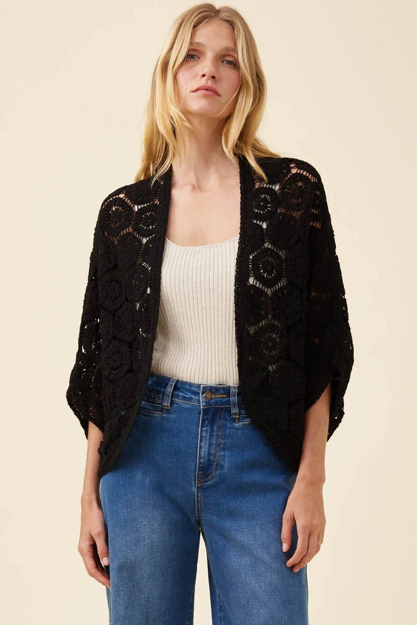 Maggie Crochet Cape