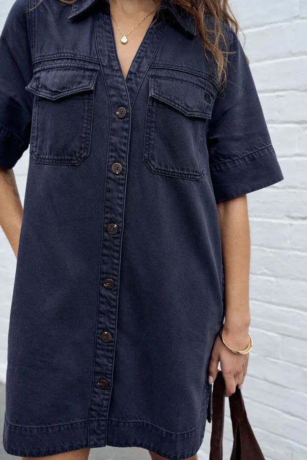 Bonnie Relaxed Shirt Dress