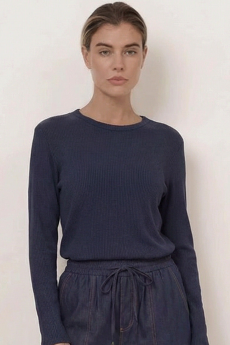 Metallic Knit Top