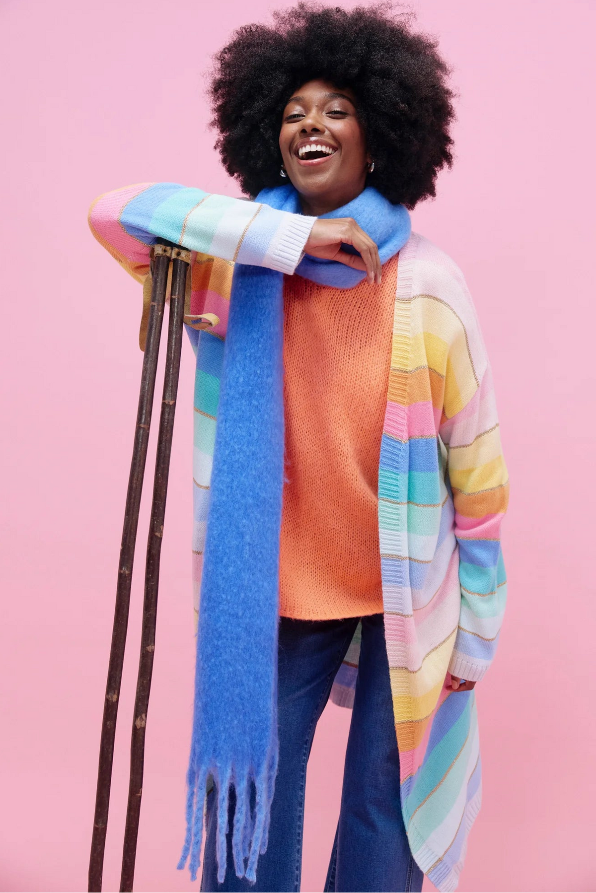 Monterosa 2 Tone Scarf