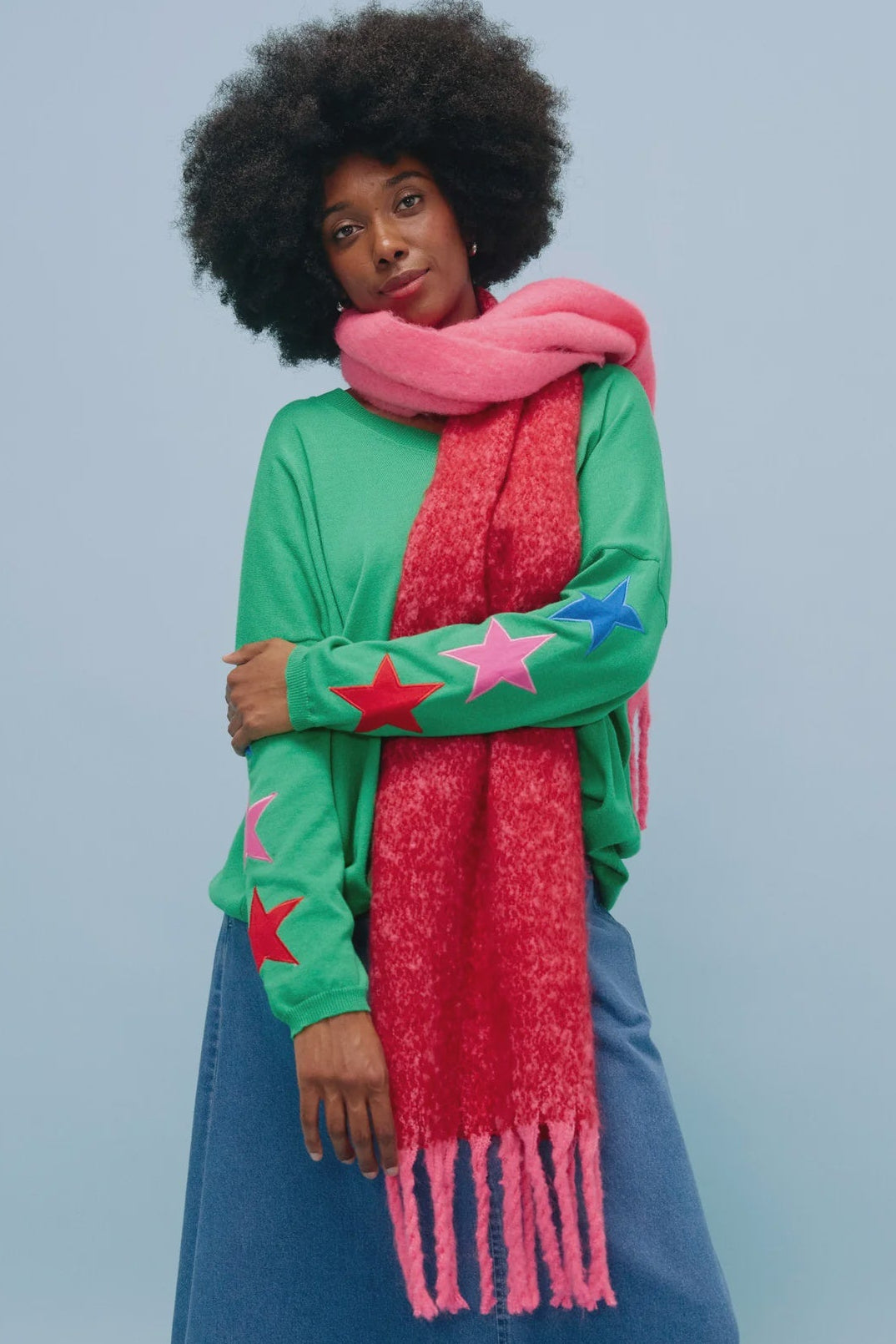 Monterosa 2 Tone Scarf