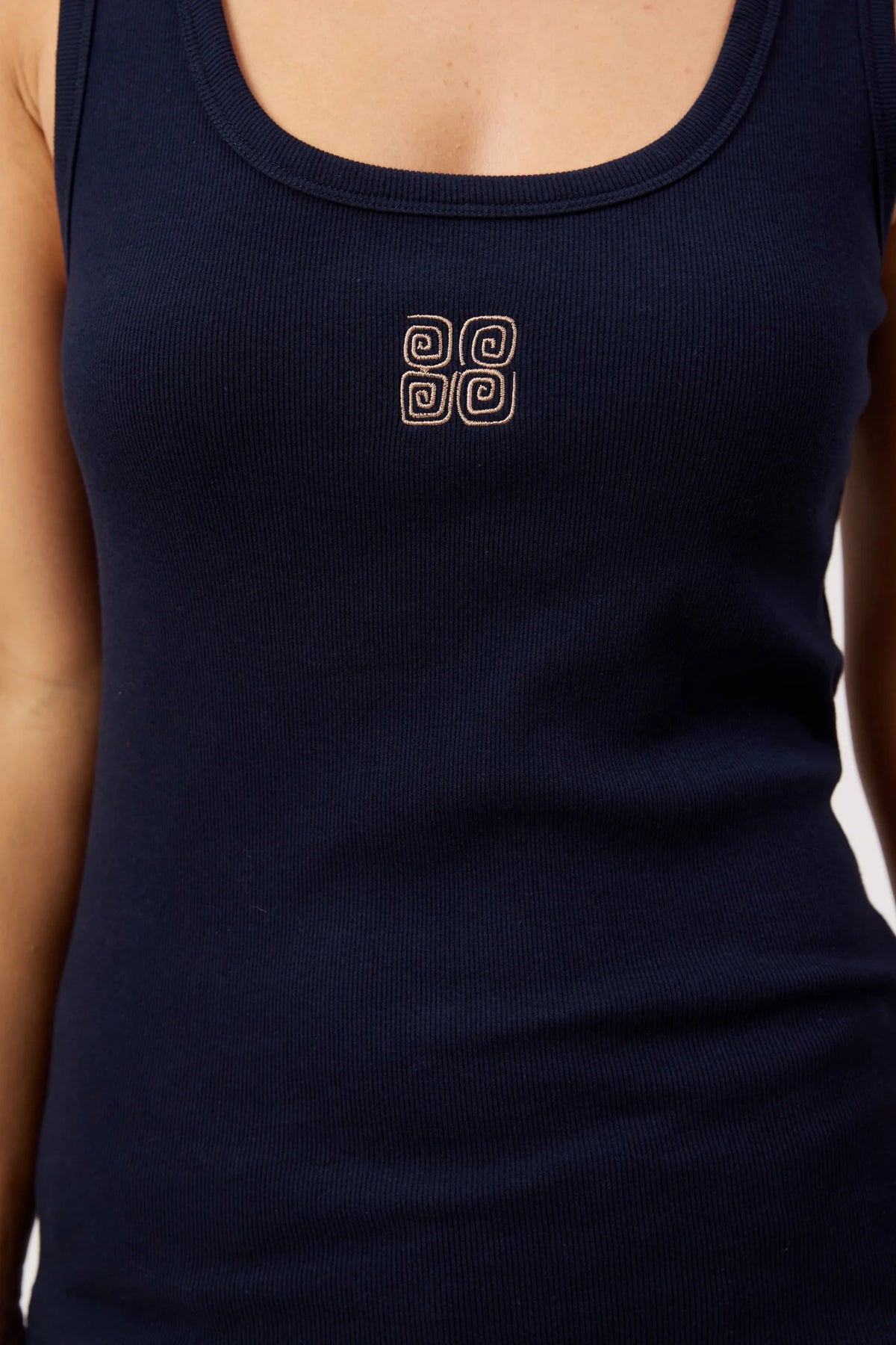 Athens Embroidered Tank
