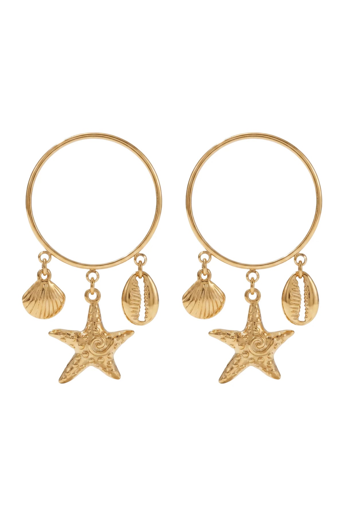 Crete Starfish Earrings