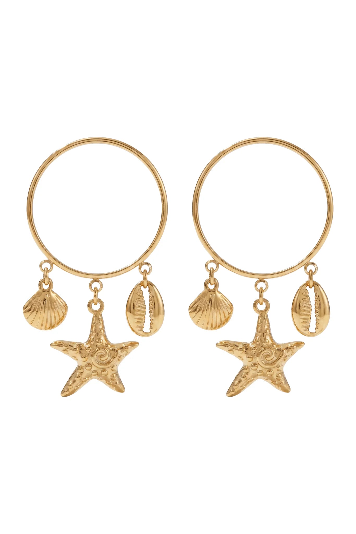 Crete Starfish Earrings