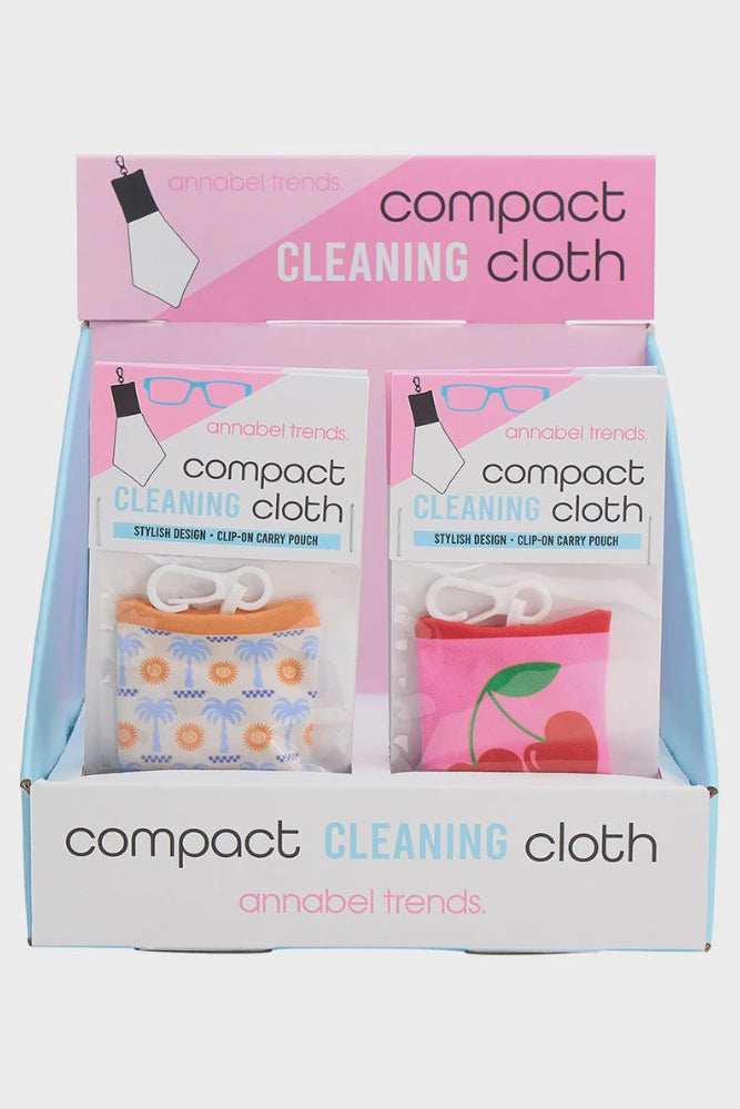 Compact Glasses Cleaning Cloth