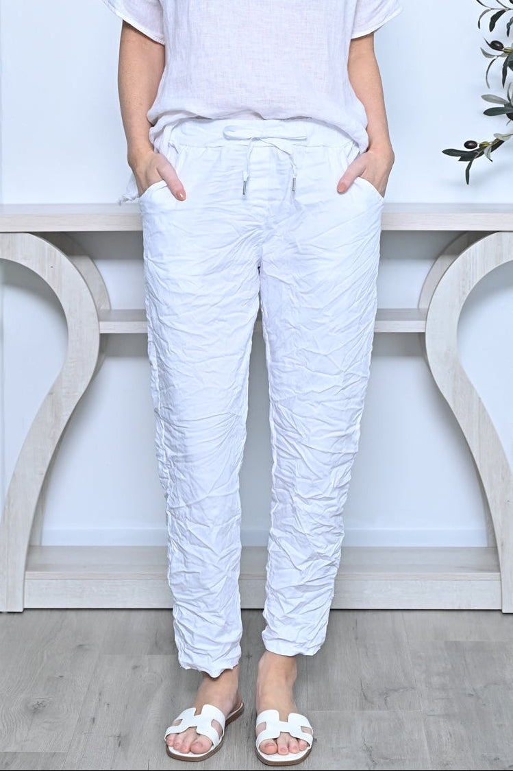 Stretchy Crinkle Pant