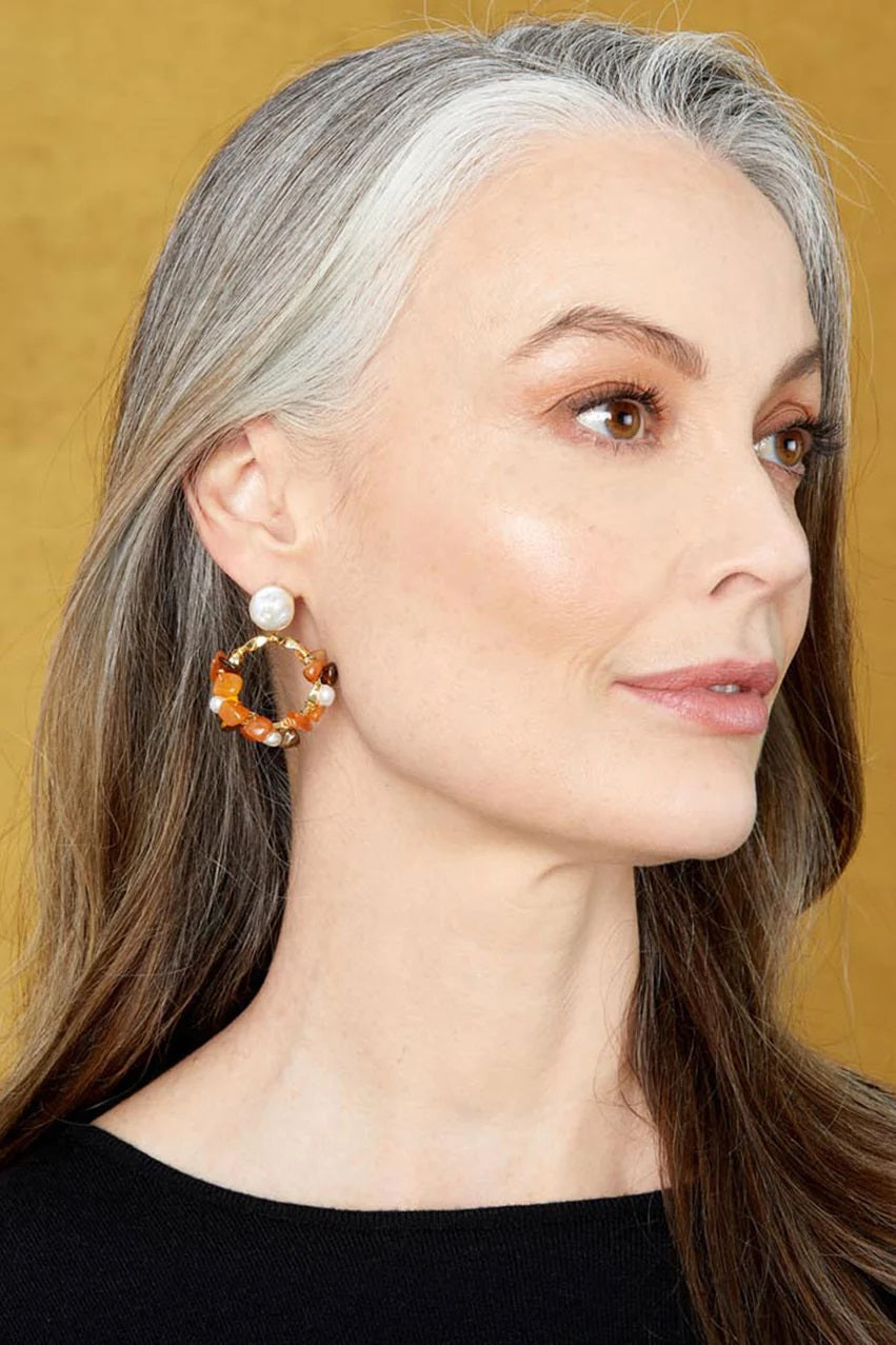 La Vida Stone Earrings